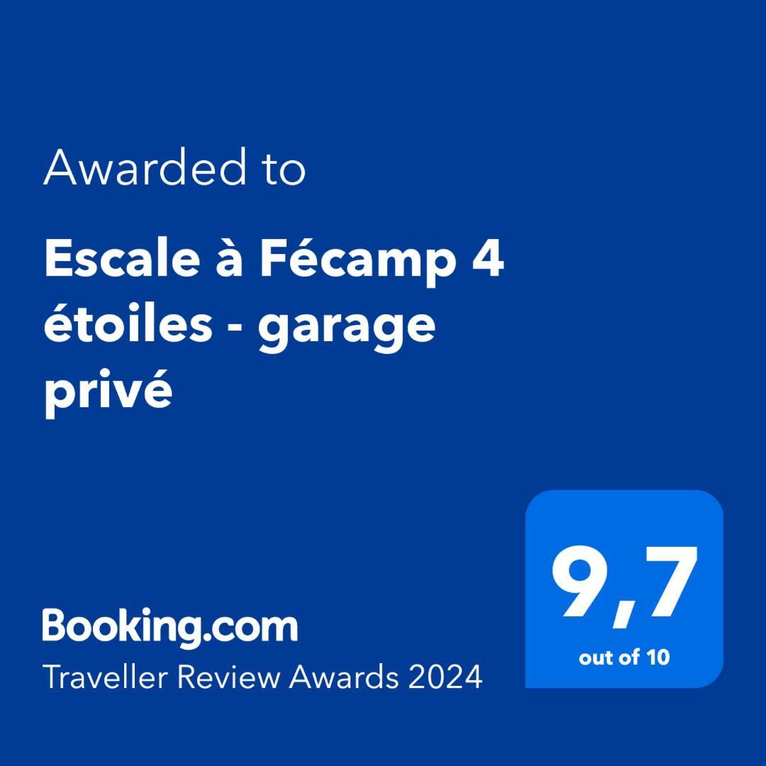 Villa Escale A Fecamp 4 Etoiles - Garage Prive Extérieur photo